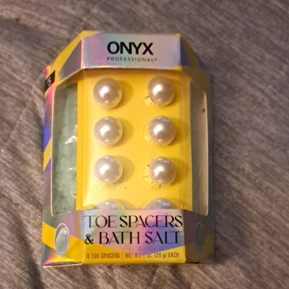 Pearl Toe Spacers & Bath Salt
